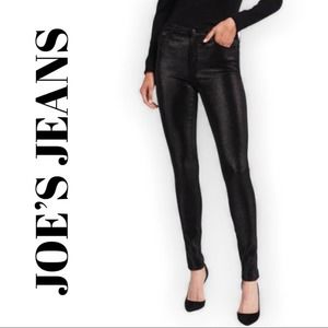 Joes Jeans Girls Skinny Pants Jeggings Mid Rise Stretch Soft Black 14